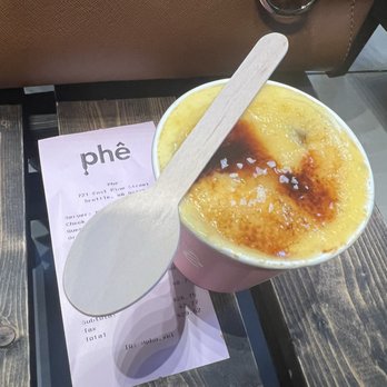 Phe - Phê Crème Brûlée - Coffee & Tea Near Me - Seattle, Washington