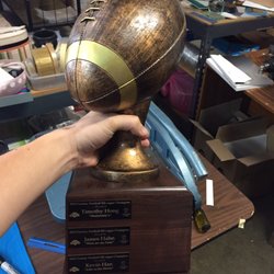 T-Shirt Express & Trophy - Fantasy football trophy!