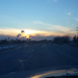 City of North Tonawanda - Hey, I'm a nice sky. And this is crazy. But industry makes money. So pollute me maybe?