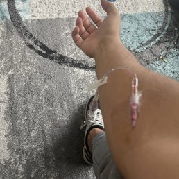 Got home from Methodist Meth Hospital and realized my IV was still on.. Got home from Methodist Meth Hospital and realized my IV was still on..