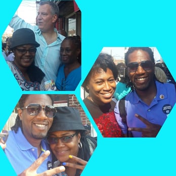 Strandz Hair Parlor - See wha' had happened was....De Trinis with Bill de Blasio and councilor Jumaane Williams - Hair Salons Near Me - Brooklyn, New York Strandz Hair Parlor - See wha' had happened was....De Trinis with Bill de Blasio and councilor Jumaane Williams - Hair Salons Near Me - Brooklyn, New York