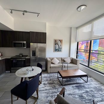 Sentral Wynwood - Living Room - Hotels Near Me - Miami, Florida Sentral Wynwood - Living Room - Hotels Near Me - Miami, Florida