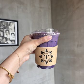 Teofilo Coffee Company - ube latte - Coffee & Tea Near Me - Carson, California