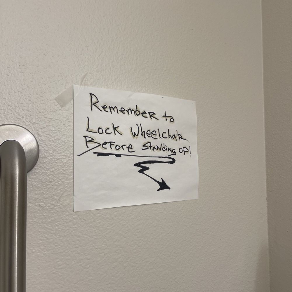 Napa Post Acute - Clearly posted sign but wasn't followed by staff of all people. - Skilled Nursing Near Me - Napa, California Napa Post Acute - Clearly posted sign but wasn't followed by staff of all people. - Skilled Nursing Near Me - Napa, California