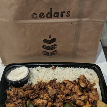 Cedars Mediterranean Kitchen - a meal in a paper bag - Middle Eastern Near Me - Chicago, Illinois