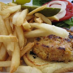Gator Burger, 3rd Street Café, Naples, Florida, May 2010.