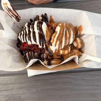 Aloha Liege Waffles & Espresso - Half Weremonkey half leprechaun - Food Trucks Near Me - Lihue, Hawaii Aloha Liege Waffles & Espresso - Half Weremonkey half leprechaun - Food Trucks Near Me - Lihue, Hawaii