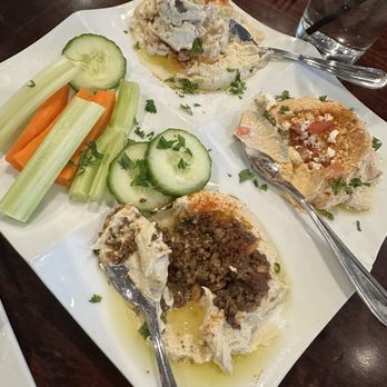Lebanese Taverna - Hommus Trio - Mediterranean Near Me - Baltimore, Maryland
