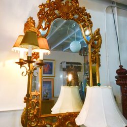 Unique Decor & More - Ornate large mirror