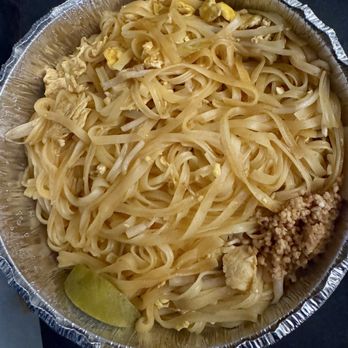 Iron Pan Thai Kitchen - Looks like a naked pad Thai. Where's the veggies? - Thai Near Me - Poway, California Iron Pan Thai Kitchen - Looks like a naked pad Thai. Where's the veggies? - Thai Near Me - Poway, California