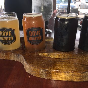 Dove Mountain Brewing - Make your own flights from 35 different Arizona beers. - Brewpubs Near Me - Marana, Arizona