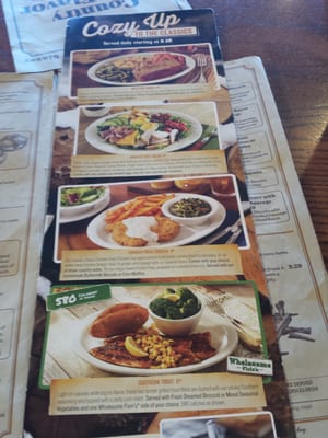 Menu photo 2 Cracker Barrel Old Country Store Jeffersontown, KY Menu photo 2 Cracker Barrel Old Country Store Jeffersontown, KY
