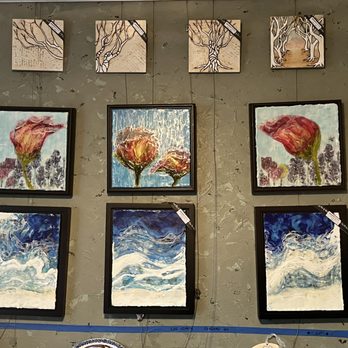 Poetry On Canvas - Floral and Ocean Themes are my favorite to create with Encaustic (Hot Wax) and Resin works. A few of these have sold. - Art Galleries Near Me - Pleasanton, California Poetry On Canvas - Floral and Ocean Themes are my favorite to create with Encaustic (Hot Wax) and Resin works. A few of these have sold. - Art Galleries Near Me - Pleasanton, California