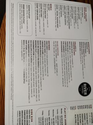 Menu photo 8 The River Oyster Bar Miami, FL