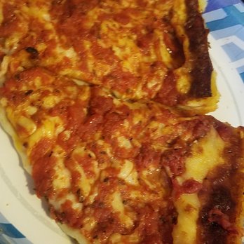 Rance's Chicago Pizza - (WAS SUPPOSE TO BE A CHEESE & PEPPERONI PIZZA) AFTER SCRAPING THE SAUCE OFF OF THE PIZZA. AND NO PEPPERONI IN SIGHT. - Pizza Near Me - Long Beach, California Rance's Chicago Pizza - (WAS SUPPOSE TO BE A CHEESE & PEPPERONI PIZZA) AFTER SCRAPING THE SAUCE OFF OF THE PIZZA. AND NO PEPPERONI IN SIGHT. - Pizza Near Me - Long Beach, California
