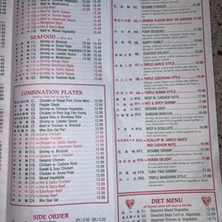 Dragon Village - Menu: 2 of 3 - 10/3/26