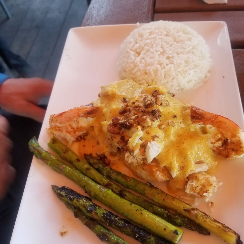 Coconuts On The Beach - Stuffed Red Snapper - Bars Near Me - Cocoa Beach, Florida