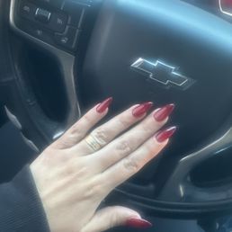 I love my nails! I love my nails!