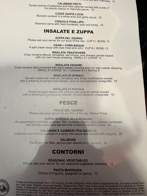 Menu photo 1 Café Trastevere Orlando, FL Menu photo 1 Café Trastevere Orlando, FL