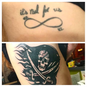Uptown Tattoo - Incredible cover up by Dan Kytola. My once super lame tattoo now looks badass! - Tattoo Near Me - Minneapolis, Minnesota Uptown Tattoo - Incredible cover up by Dan Kytola. My once super lame tattoo now looks badass! - Tattoo Near Me - Minneapolis, Minnesota