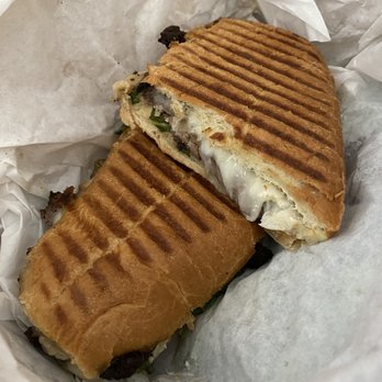 Baked It Myself - Hanger Steak Panini (so good!) - Salad Near Me - Van Nuys, California Baked It Myself - Hanger Steak Panini (so good!) - Salad Near Me - Van Nuys, California