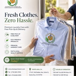 Classique Cleaners - Professional Laundry & Dry Cleaning Services You Can Trust
At Classique Cleaners, we understand that your clothing reflects your profession