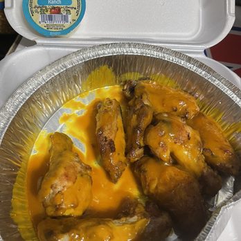 Five Star Pizza - Carolina sauced wings. Falling off the bone. - Pizza Near Me - Orange Park, Florida Five Star Pizza - Carolina sauced wings. Falling off the bone. - Pizza Near Me - Orange Park, Florida