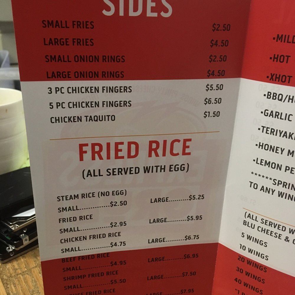 Express Grub - a menu for fried rice - American Near Me - Norcross, Georgia Express Grub - a menu for fried rice - American Near Me - Norcross, Georgia