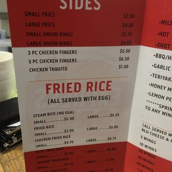 Express Grub - a menu for fried rice - American Near Me - Norcross, Georgia