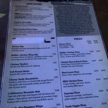 Cobble Stone Ale House - Menu - Pubs Near Me - Liverpool, New York