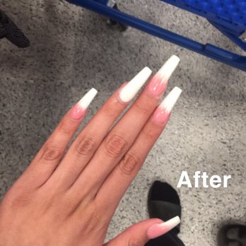 Nail Bar & Spa - After Tom @ nail spa & bar fixed them - Nail Salons Near Me - Hesperia, California Nail Bar & Spa - After Tom @ nail spa & bar fixed them - Nail Salons Near Me - Hesperia, California