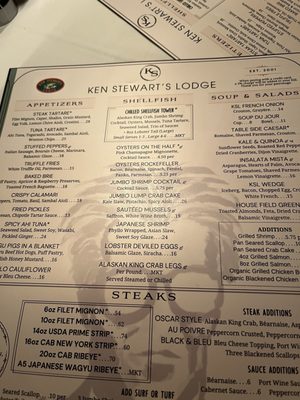 Menu photo 4 Ken Stewart's Lodge Akron, OH
