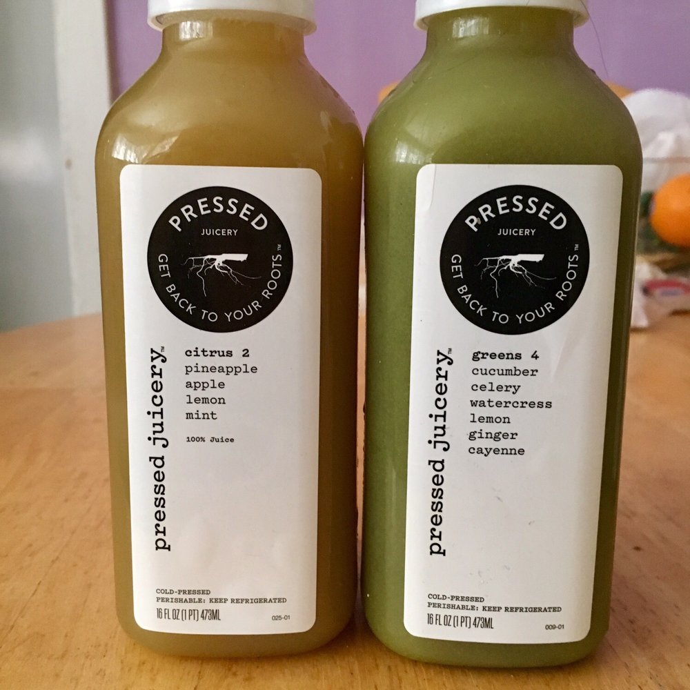 Pressed Juicery - Citrus 2 & Greens 4 - Juice Bars & Smoothies Near Me - Walnut Creek, California