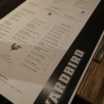 Yardbird - Menu - Southern Near Me - Las Vegas, Nevada Yardbird - Menu - Southern Near Me - Las Vegas, Nevada