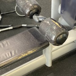 Trinity College Sports Centre - The condition of half of the equipment in the gym.