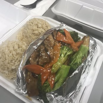 Teriyaki Plus - Broccoli teriyaki with $1 extra brown rice - huge portion! - Japanese Near Me - Kirkland, Washington Teriyaki Plus - Broccoli teriyaki with $1 extra brown rice - huge portion! - Japanese Near Me - Kirkland, Washington