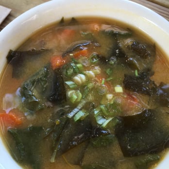 Hip Vegan - Miso soup, looks better than it tastes - Vegan Near Me - Ojai, California