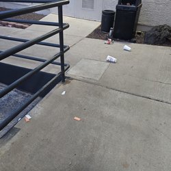 Jack in the Box - Trash all around