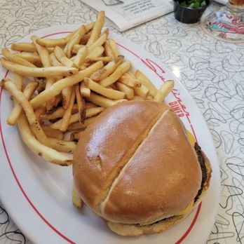 Sunliner Diner - Kids cheeseburger and fries - Diners Near Me - Pigeon Forge, Tennessee Sunliner Diner - Kids cheeseburger and fries - Diners Near Me - Pigeon Forge, Tennessee