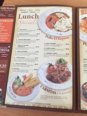 Menu photo 2 El Reposo Fayetteville, GA Menu photo 2 El Reposo Fayetteville, GA