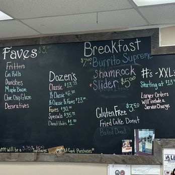 Shamrock Donuts - menu - Donuts Near Me - Arnold, Missouri