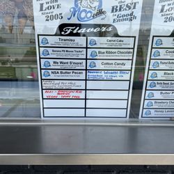 Red Egg Creamery - Hand dipped Menu part 2