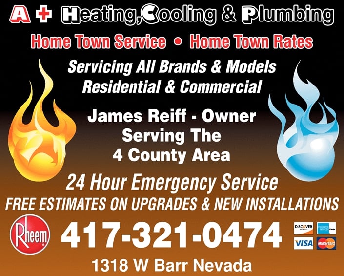 Slide of A+ Heating, Cooling & Plumbing