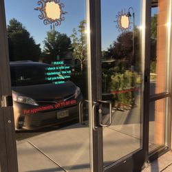 TLC Salon - Front door closeup