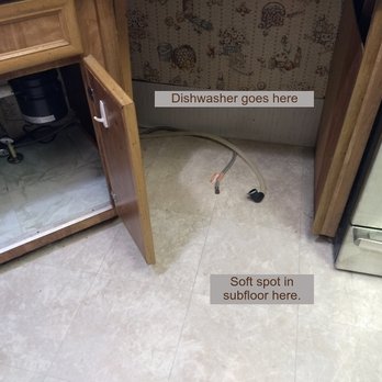 Good Life Construction - Years before I owned my mobile home, there was a dishwasher leak. - General Contractors Near Me - North Highlands, California