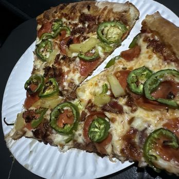 Paradise Pizza - Pepperoni/pineapple/bacon/fresh jalapeños - Pizza Near Me - Carlsbad, California Paradise Pizza - Pepperoni/pineapple/bacon/fresh jalapeños - Pizza Near Me - Carlsbad, California