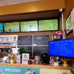 Sabai Sabai Southeast Asian Kitchen - A good variety on the menu.