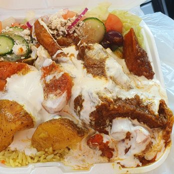 Yummy Souvlaki - a meal in a styrofoam container - Greek Near Me - Newmarket, Ontario Yummy Souvlaki - a meal in a styrofoam container - Greek Near Me - Newmarket, Ontario