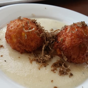 MW Restaurant - Afternoon Tea - corn fritters - New American Near Me - Honolulu, Hawaii