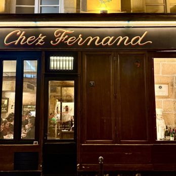 Chez Fernand - exterior - French Near Me - Paris, 75 Chez Fernand - exterior - French Near Me - Paris, 75
